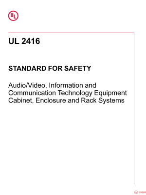 UL 2416 PDF UL 2416 PDF